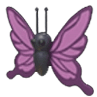 Purple Butterfly - Ultra-Rare from Leaf
